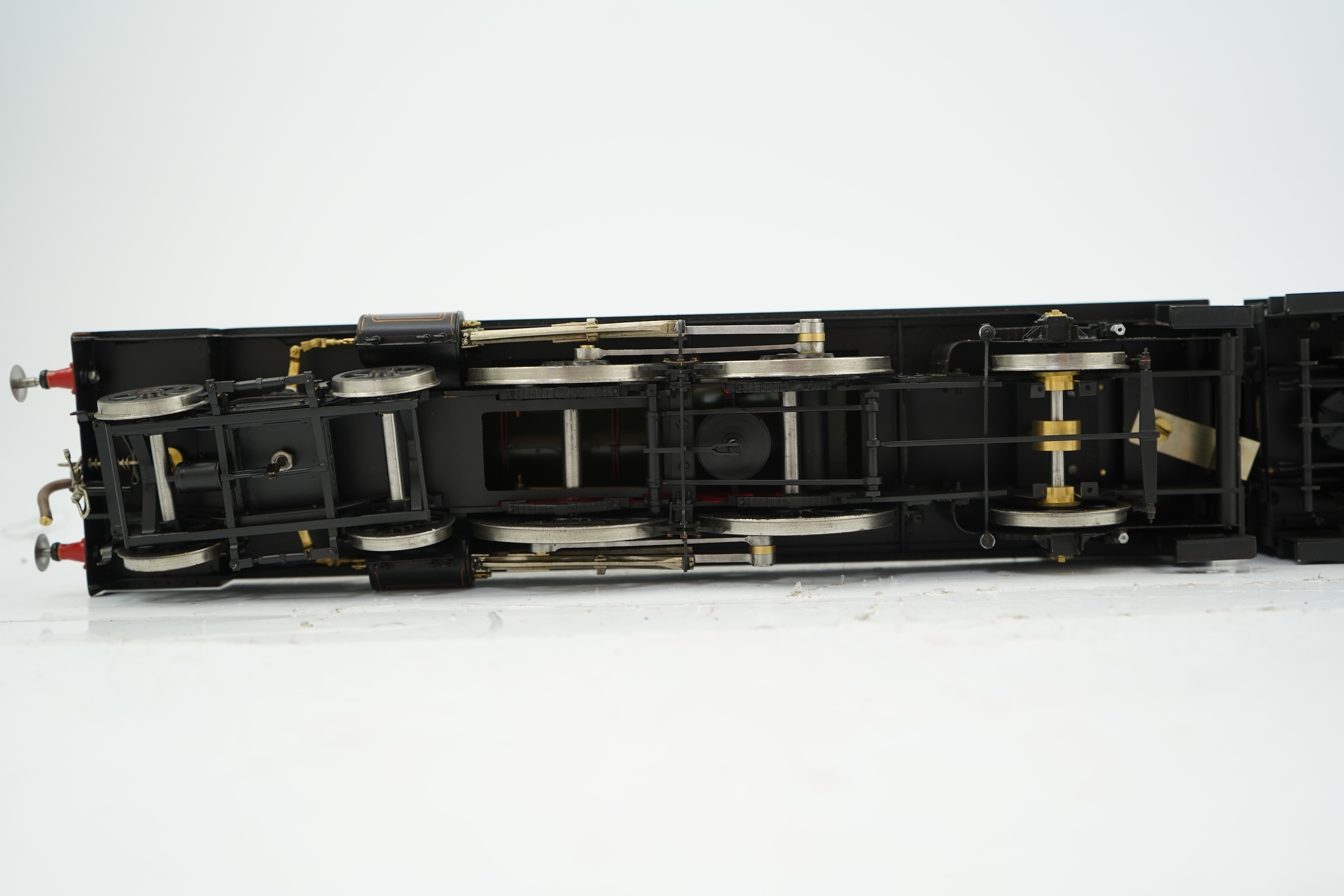A Gauge One model of GWR Star Class prototype, North Star 40, 4-4-2 tender locomotive, constructed, painted and lined to a very high standard, with a high level of detail, unpowered and with cab interior unpainted.